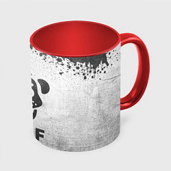 Кружка 3D FNAF - white gradient, цвет: 3D-белый + красный