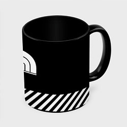 Кружка 3D The dark side, цвет: 3D-белый + черный