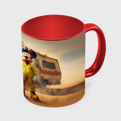 Кружка цветная Mickey and Pluto - Breaking bad soap opera