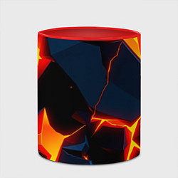 Кружка 3D Neon orange, цвет: 3D-белый + красный — фото 2