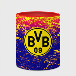 Кружка 3D Borussia краски, цвет: 3D-белый + красный — фото 2