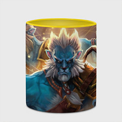 Кружка 3D Phantom Lancer, цвет: 3D-белый + желтый — фото 2