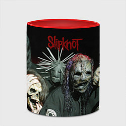 Кружка 3D Slipknot, цвет: 3D-белый + красный — фото 2