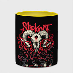 Кружка 3D Slipknot, цвет: 3D-белый + желтый — фото 2