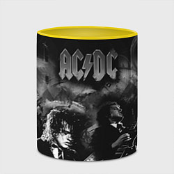 Кружка 3D AC/DC, цвет: 3D-белый + желтый — фото 2