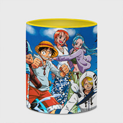 Кружка 3D One Piece, цвет: 3D-белый + желтый — фото 2