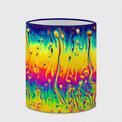 Кружка 3D Tie dye, цвет: 3D-синий кант — фото 2
