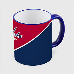 Кружка 3D Washington capitals, цвет: 3D-синий кант