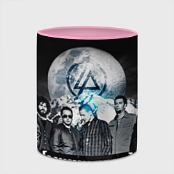 Кружка 3D Linkin Park: Moon, цвет: 3D-белый + розовый — фото 2