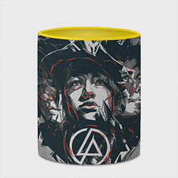 Кружка 3D Linkin Park: My Style, цвет: 3D-белый + желтый — фото 2