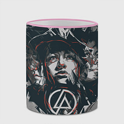 Кружка 3D Linkin Park: My Style, цвет: 3D-розовый кант — фото 2