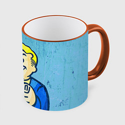 Кружка цветная Fallout: It's okey