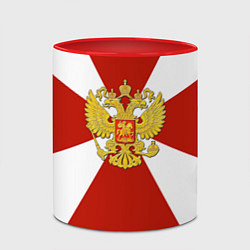 Кружка 3D Флаг ВВ, цвет: 3D-белый + красный — фото 2