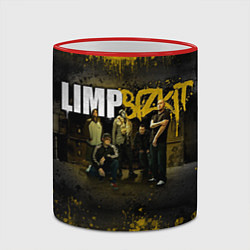 Кружка 3D Limp Bizkit: Gold Street, цвет: 3D-красный кант — фото 2