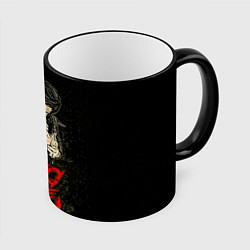 Кружка 3D Bring Me The Horizon, цвет: 3D-черный кант