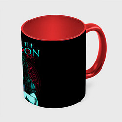 Кружка 3D BMTH: Zombie Girl, цвет: 3D-белый + красный