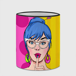 Кружка 3D POP ART, цвет: 3D-черный кант — фото 2