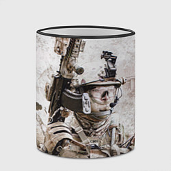 Кружка 3D ФСБ Альфа, цвет: 3D-черный кант — фото 2