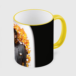 Кружка 3D Хаус в таблетках, цвет: 3D-желтый кант