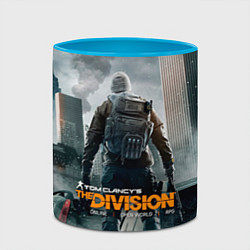Кружка 3D Division, цвет: 3D-белый + небесно-голубой — фото 2