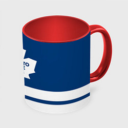 Кружка 3D Toronto Maple Leafs, цвет: 3D-белый + красный