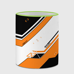 Кружка 3D CS:GO Asiimov, цвет: 3D-светло-зеленый кант — фото 2