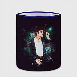 Кружка 3D Michael Jackson, цвет: 3D-синий кант — фото 2