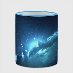 Кружка 3D Atlantis Nebula, цвет: 3D-небесно-голубой кант — фото 2