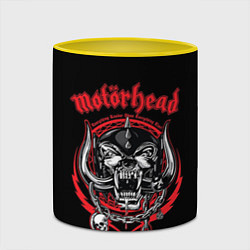 Кружка 3D Motorhead, цвет: 3D-белый + желтый — фото 2