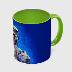 Кружка 3D Iron Maiden: Mummy, цвет: 3D-белый + светло-зеленый