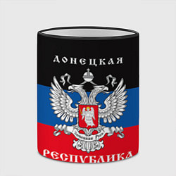 Кружка 3D Донецкая народная республика, цвет: 3D-черный кант — фото 2