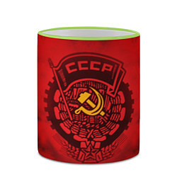 Кружка 3D СССР, цвет: 3D-светло-зеленый кант — фото 2