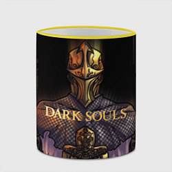 Кружка 3D Dark Souls: Knight, цвет: 3D-желтый кант — фото 2