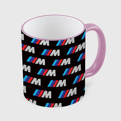 Кружка 3D BMW M, цвет: 3D-розовый кант