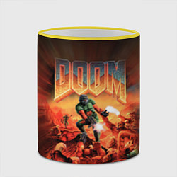 Кружка 3D DOOM: 1993, цвет: 3D-желтый кант — фото 2