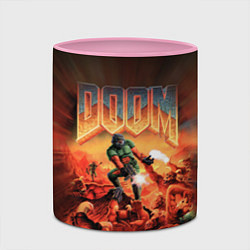 Кружка 3D DOOM: 1993, цвет: 3D-белый + розовый — фото 2