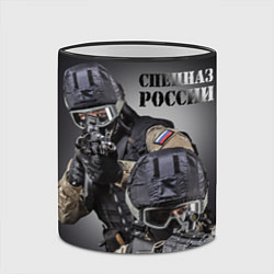 Кружка 3D Спецназ России - штурмовая пара, цвет: 3D-черный кант — фото 2