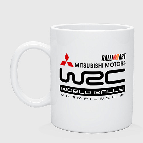 Кружка Mitsubishi wrc / Белый – фото 1