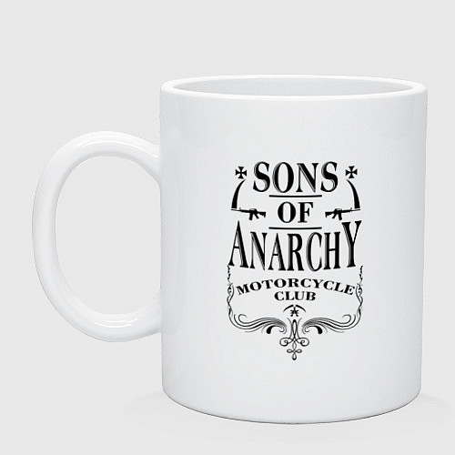 Кружка Anarchy Motorcycle Club / Белый – фото 1