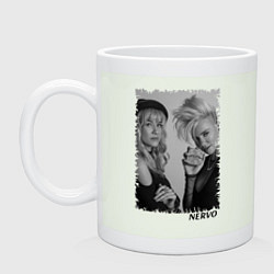 Кружка керамическая NERVO, цвет: фосфор
