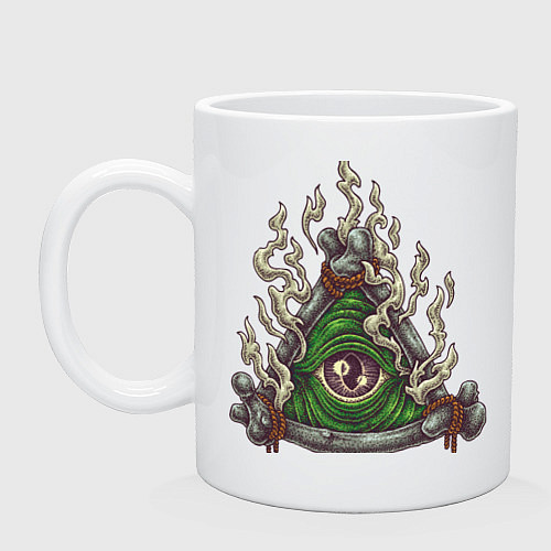 Кружка Масон / Белый – фото 1