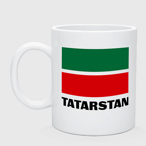 Кружка Флаг Татарстана / Белый – фото 1