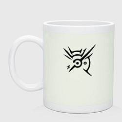 Кружка керамическая Outsiders Mark, цвет: фосфор