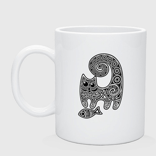 Кружка Кот3 / Белый – фото 1