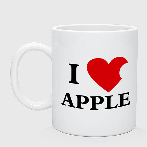 Кружка Love Apple / Белый – фото 1