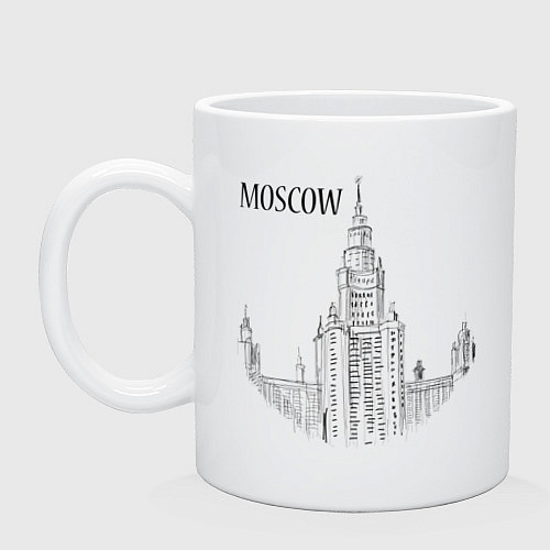 Кружка Moscow MSU / Белый – фото 1