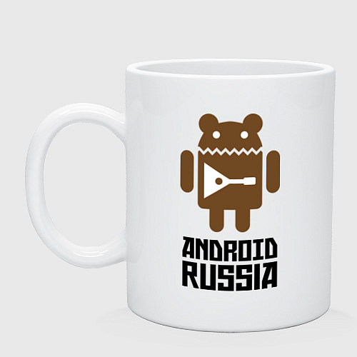 Кружка Android Russia / Белый – фото 1