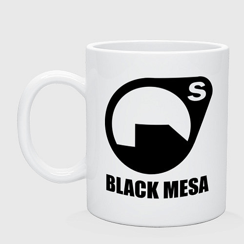 Кружка HL: Black mesa / Белый – фото 1