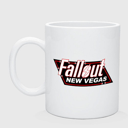 Кружка Fallout: New Vegas / Белый – фото 1