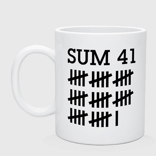 Кружка Sum 41: Days / Белый – фото 1